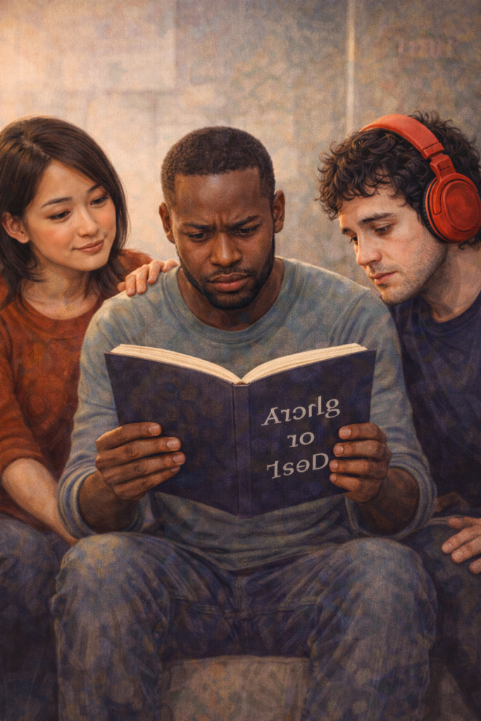 Reading the upside down mystery